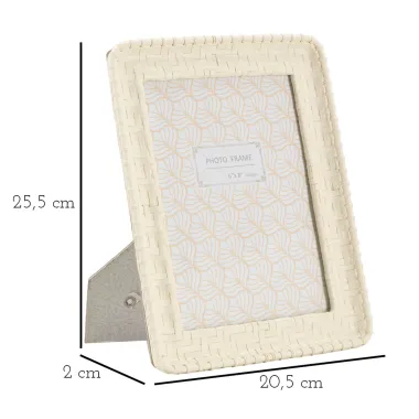 RAMKA BAMBUSOWA STYLE 20,5x2x25,5 cm (WYMIARY WEWNĘTRZNE 15x20 cm) MIN 2